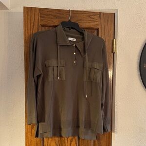 Calvin Klein Taupe Knit Garment